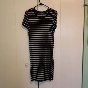 Black & White Stripped Dress